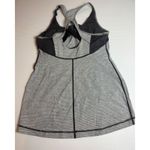 Lululemon  Striped Tank Top Racerback Built-In Bra Athletic Workout Gym‎ Size 8 Photo 3