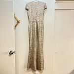 Dress the Population  Michelle Sequin Plunge Neck Gown Photo 6