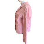 Dollhouse  women's medium 100% cotton pink blazer Photo 5