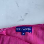 Tuckernuck  Ro's Garden Elizabeth babydoll Dress pink print Sz Medium boho chic Photo 2