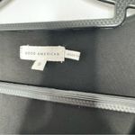 Good American  black velvet bodysuit size 5 Photo 4