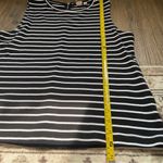 Gap  Black and White Striped Tank Top Photo 4