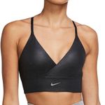 Nike Women's  Indy Light-Support Padded Longline Sports Bra CT3781 010 Size L Photo 0