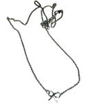 Women's Unbranded Gold Bow Necklace One Size Photo 1