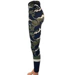 The Upside Navy Green Camo Camouflage High Waist Workout Ankle Leggings Pants 6 Photo 1
