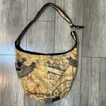 Harry Potter Marauders Map Hobo Bag Adjustable Strap Cosplay Purse Photo 3