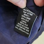 Jill Stuart Collection Back Zip Satin Strapless Party Prom Dress Navy Blue Sz 6 Photo 7