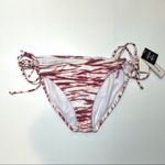 Hula Honey  WHITE Adjustable Bikini Swim Bottom Photo 2