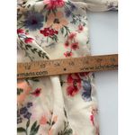 Venus  Floral Blouse Size 2 Oversize Lace Flounce Sleeve Milkmaid Prairie (M) Photo 13