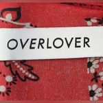 Overlover Lloyd Bandana Print Tie-Waist Romper Bright Red approx size Medium Photo 4