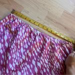 Diesel Y2K Patterned Pink Satin Midi Skirt Size Medium Photo 4