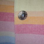 Alfred Dunner L Linen Hombre Rainbow Shacket Top Pink Size L Photo 7