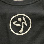 Zumba  Black Muscle Graphic Shirt XS/S EUC #6239 Photo 1