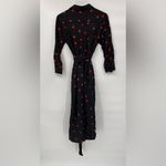 L'Agence L’AGENCE Stephanie Lip Print Silk Shirt Dress‎ Size XS NWT Photo 2