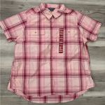 Eddie Bauer  NWT XL Short Sleeve Adventure Shirt chest is 24, length is 27 Photo 4