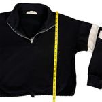 Hippie Rose  Fleece‎ Half Zip Top/Sweater With Elastic Waist Zip Up Size L Y2K Photo 8