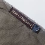 John Fashion Linen Blend Fairy Floral Dress Crochet Knit Green Size M Photo 5