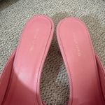 Mansur Gavriel Kitten Open Toe Mule Heeled Sandal In Pink Size 36 Photo 4