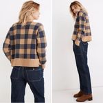 Madewell NWT Bayberry Cardigan Sweater in Buffalo Check, XXS, Kim Kardashian Photo 3