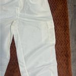 Forever 21 Women's Off-White Cargo Pants Photo 4