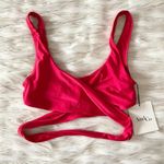 ASOS AndCo Red Sexy Strappy Criss Cross Bikini Top Sz L Photo 42
