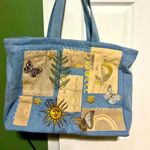 Free People - denim and bone celestial tote bag Photo 1