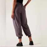 Athleta NWT Savanna Jogger High-Rise Pockets Stretch Dusk Violet Purple Size 14 Photo 1