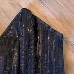 Y2K Goth Vampy Renaissance lolita Corset Top sequins black tie back XL Photo 1