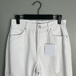 Pistola ‎ Jeans Size 25 Presley High Rise Relaxed Roller Ankle Crop White NWT Photo 3