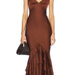Lovers + Friends Livers and Friends Cleo Gown in Chocolate Brown, size XXS Photo 0