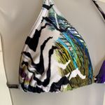 ASOS Cia Maritima Peacock Sliding Halter Bikini Top M Photo 3