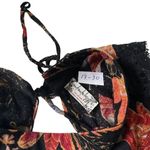 Free People She Moves Black Multicolor Floral A-line Dress Women Medium | 17-30 Photo 3