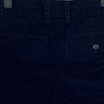 J.Crew Cotton Classic Chino Flat Front Slash Pocket Casual Shorts 000 Navy Blue Photo 9