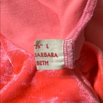 Vibrant Velvet Women's Bodysuit by Elisa Beth of Santa Barbara Size Large Pink Photo 2