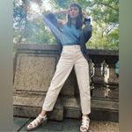 Everlane The Utility Barrel Pant Bone White Cropped Organic Cotton NEW Size 10 Photo 9