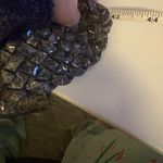 Jessica Simpson Women's Charcoal Braided leather Belt size L/XL Photo 8