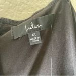 Lulus  Dress Spice Up The Night Mesh Ruched Cutout Bodycon Mini Black XL Photo 4