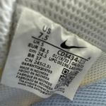 Nike  Court Vision Low White Blue Lace up Low Top Athletic Sneakers Shoes Sz 7.5 Photo 5