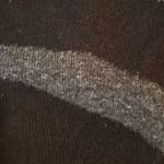 Dana Buchman Black & Gray Striped Knit Boxy Open Cardigan Medium Photo 3