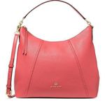 Michael Kors shoulder bag convertible large leather Dahlia/ coral NWT Photo 0