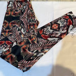 Onzie  Women's Feather Print Leggings Multicolor Size S Yoga Activewear Photo 0