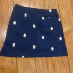 Coral Bay  Navy Mini golf Skirt has shorts underneath size 10 Photo 4