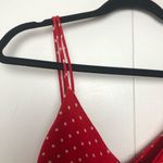 Luisa Spagnoli Italy Red White Polka Dot Tank Top Photo 2