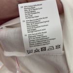 Moon milk short sleeve button down sleep shirt medium Silver Photo 8