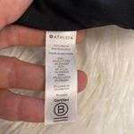 Athleta  Shorts size S inseam 3” waist 30” flat elastic color black small pocket Photo 6