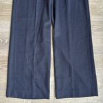 Reiss NEW  Harley Wool Blend Wide Leg Pants Navy 2 Photo 5