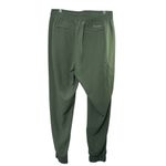 Eddie Bauer Green Lightweight Joggers Side Zip Cargo Pocket Womens Sz Large New Photo 4