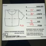 Athleta  Size S Blue Sleeveless Fastest Track Workout Athletic Shirt Ruched Photo 3