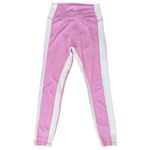 Wilo Women’s Size M Lavender Pink Dusty Rose White Colorblock Leggings Size M Photo 1