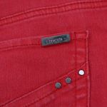 Chico's  So Slimming Red Ankle Crop Jeans Pants Size 4 Photo 3